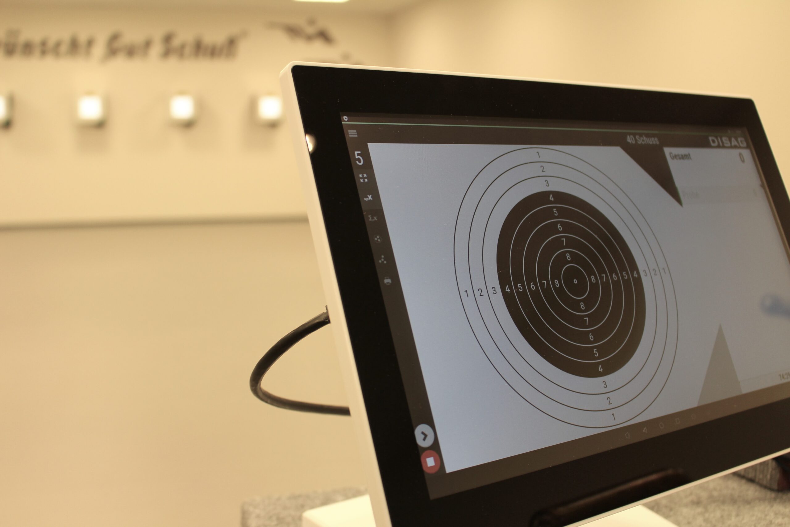 Digitale Schießsportanlage